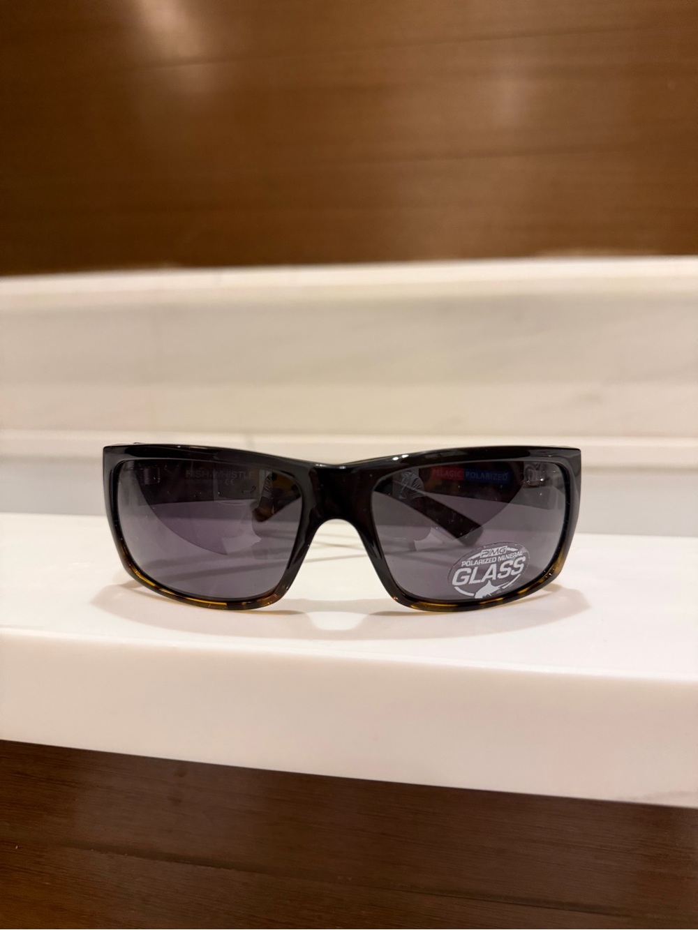 Pelagic Polarized Sunglasses with Dark Lenses